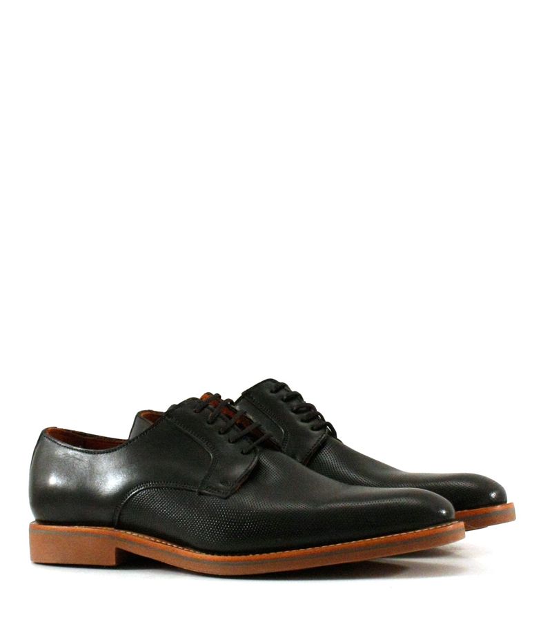 Zapatos de vestir de cuero negro
